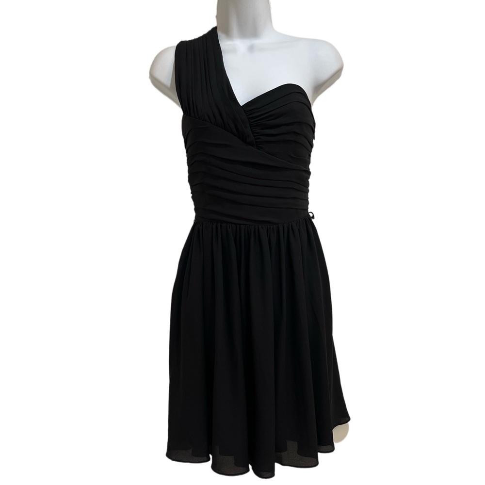 Express Black One Shoulder Dress